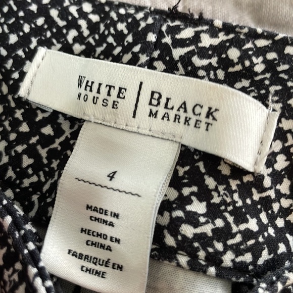 Professional checkered work pants from White House Black Market - Picture 12 of 12